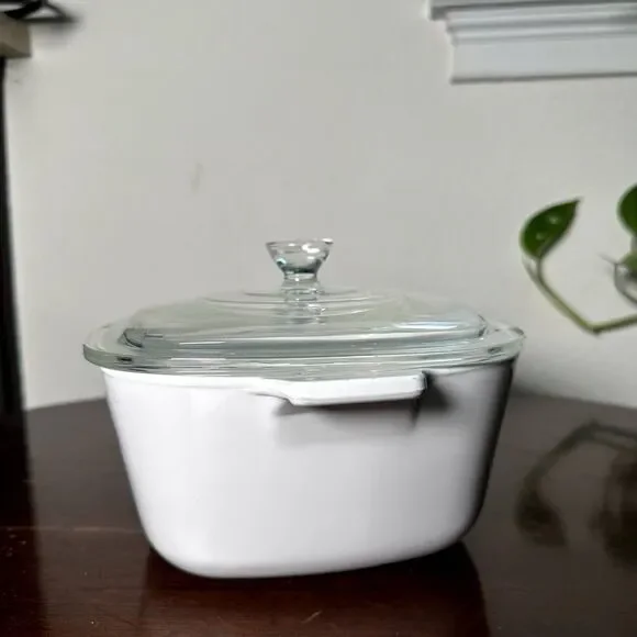 Vintage CorningWare Blue Cornflower 1 ¾ Qt Casserole Dish w/ Lid P-1¾-B USA - Picture 2 of 5